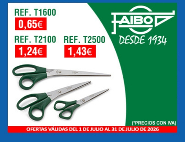 TIJERAS DE OFICINA