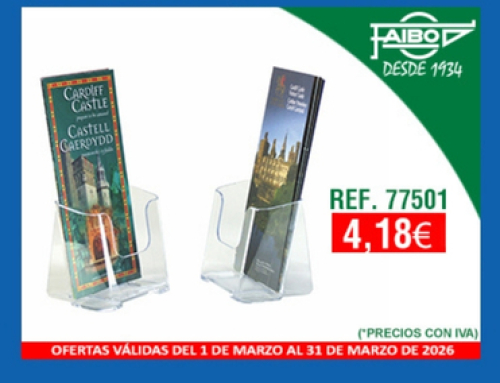 PORTAFOLLETOS SOBREMESA Y MURAL 1/3 A4