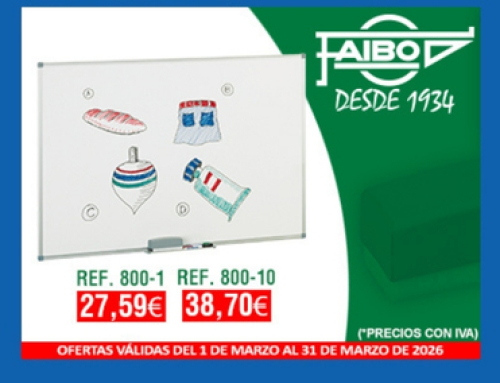 PIZARRAS BLANCAS GARANTÍA 5 AÑOS