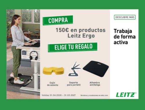 LEITZ ERGO: TRABAJA DE FORMA ACTIVA