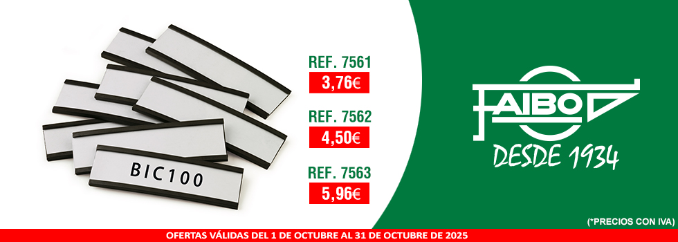PORTAETIQUETAS MAGNÉTICO